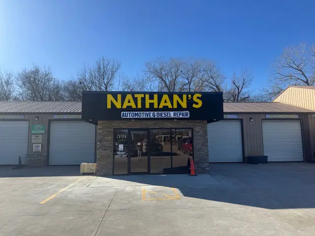 Nathan's Automotive and Diesel Repair exterior view.